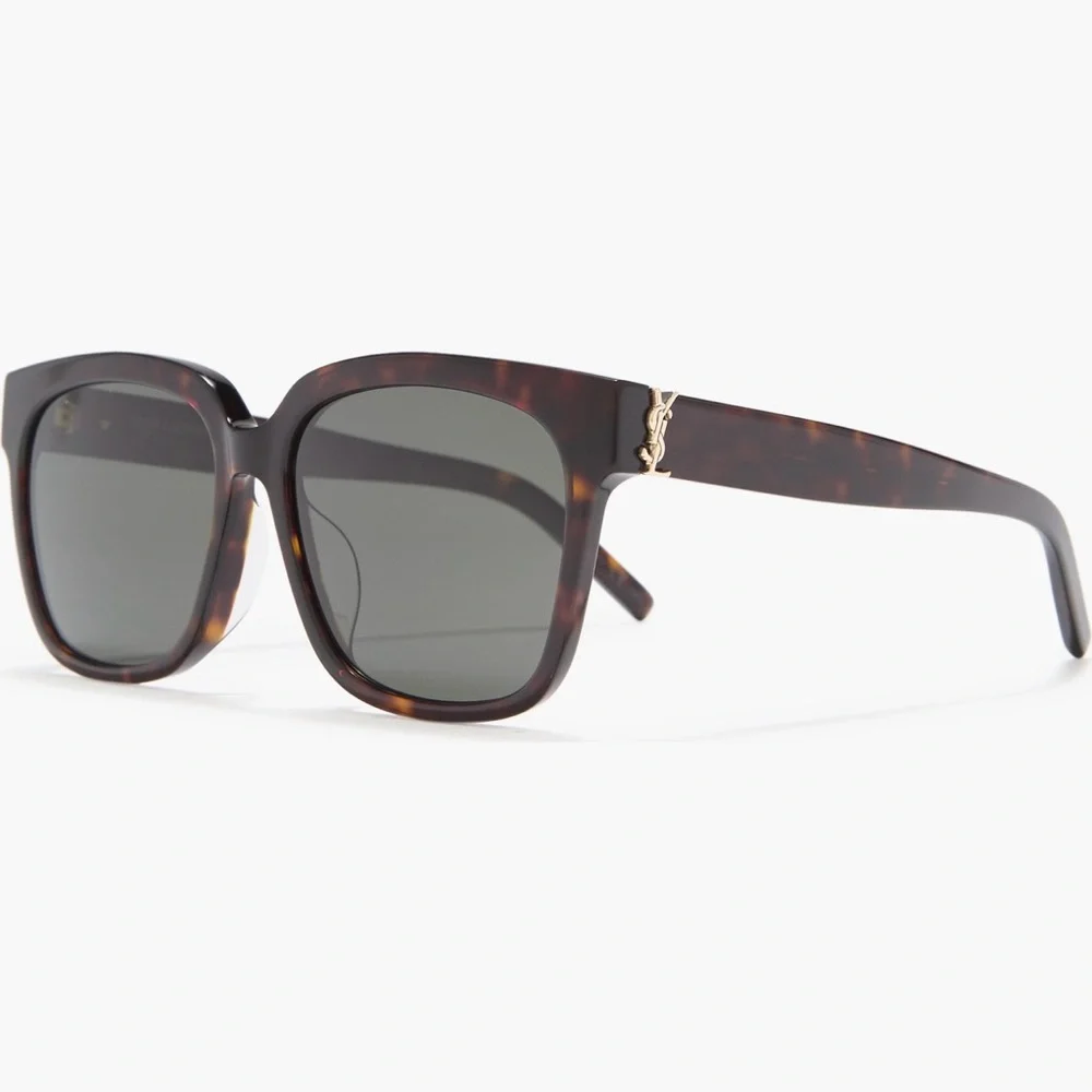 Saint Laurent YSL Women’s Square Frame Sunglasses 55mm NEW